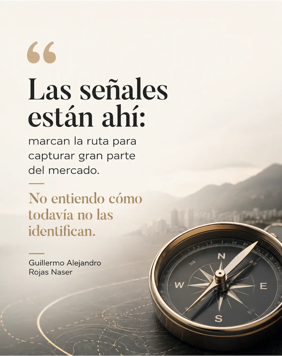 Las señales están ahí marcan la ruta para capturar gran parte del mercado